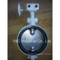 Valve papillon d&#39;acier inoxydable API Wafer